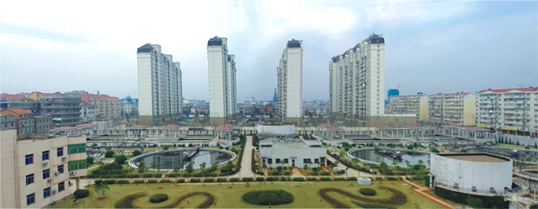 江西最大污水處理廠——南昌朝陽(yáng)污水處理廠二期工程（省、市優(yōu)良工程，獲滕王閣杯）